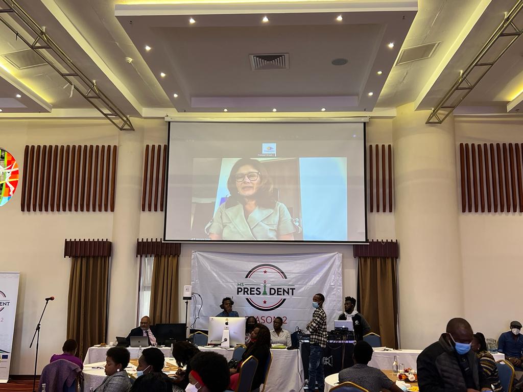 EUinKenya's tweet photo. Today @EUAmbKenya Henriette Geiger participated in the launch of the second season of #MsPresident 🇰🇪 @unwomenkenya #shecanlead #MsPresident2Launch https://t.co/cBP2qNIdRU