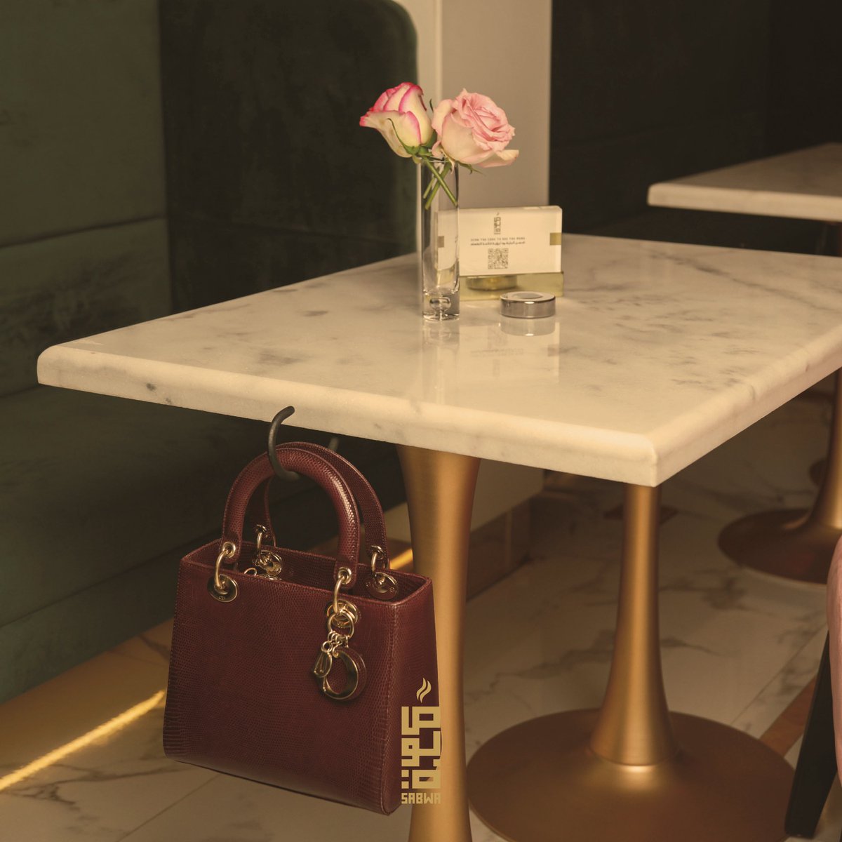 Sabwacafe's tweet photo. عندما نتحدث عن تجربة عملاء فاخرة و مميزة، نتحدث عن مراعاة راحتهم و احتياجاتهم في كل التفاصيل.

We are all about a luxuriously subtle customer experience. 
Every detail was designed with the visitors convenience at the forefront. 

#صبوة
#sabwaluxurycafe https://t.co/FfR01ZZ2HX