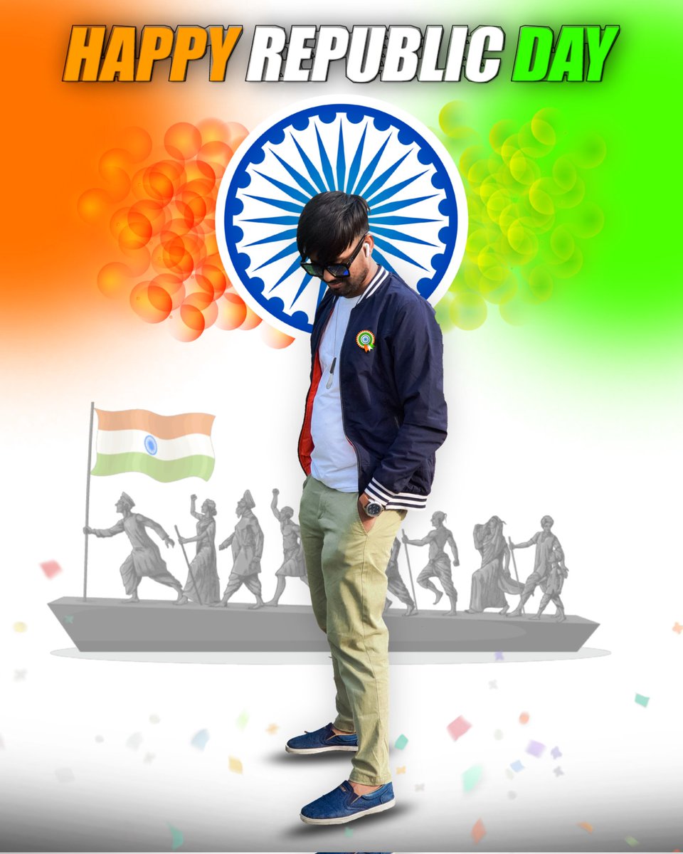 ChhoteChhavilal's tweet image. Lets salute our nation…
Happy Republic Day 2022
#happyrepublicday2022 #6te