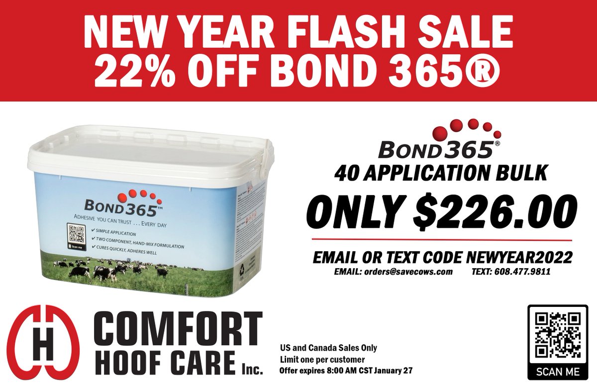 SaveCowsNetwork's tweet image. FLASH SALE - TODAY ONLY!  #Bond365 #SaveCowsNetwork