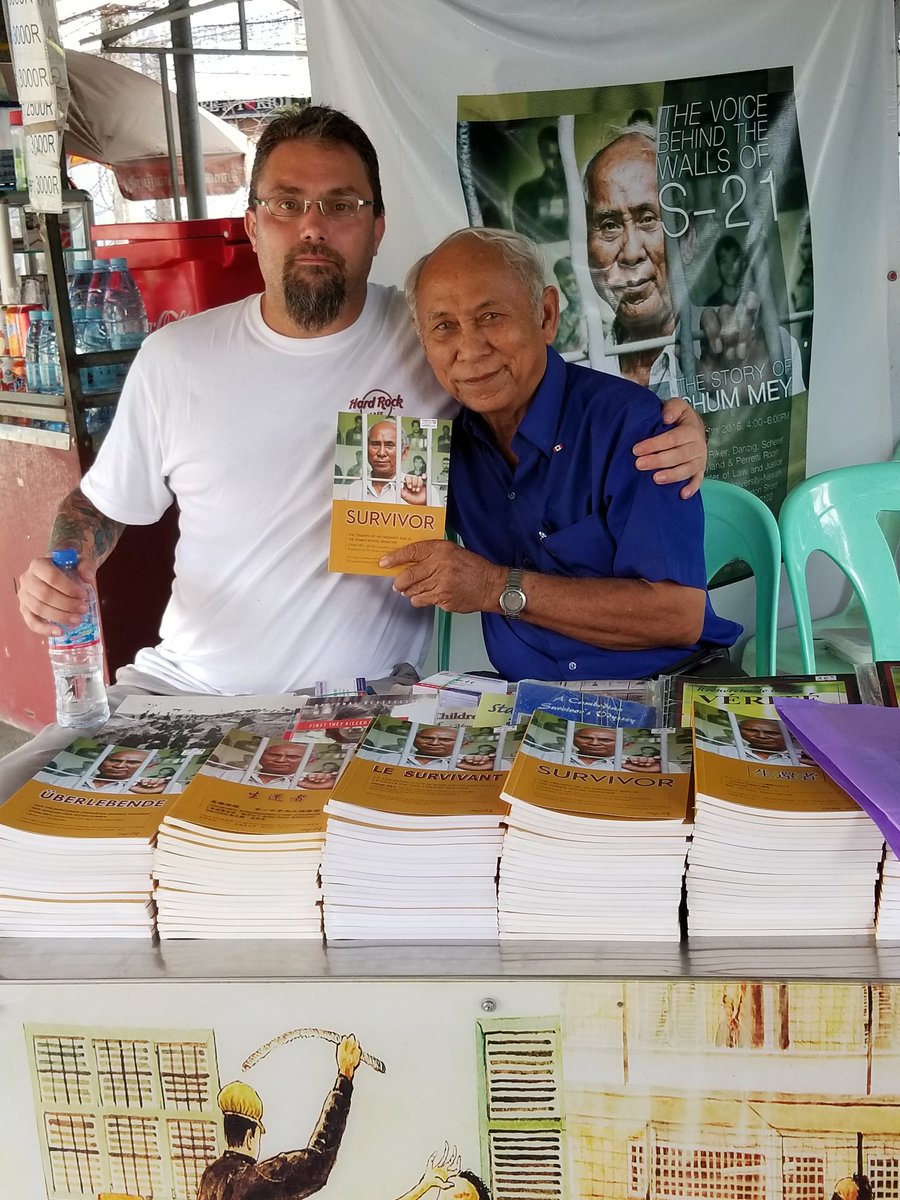RonsonC73's tweet photo. Well peeps another day is done. Another opportunity awaits us tomorrow.
(Me and 1 of 4 Genocide survivors. Killing Fields, Cambodia)
#NFT #SHROOMENPROJECT #Cambodia #KILLINGFIELDS https://t.co/g7HDCJoOvK