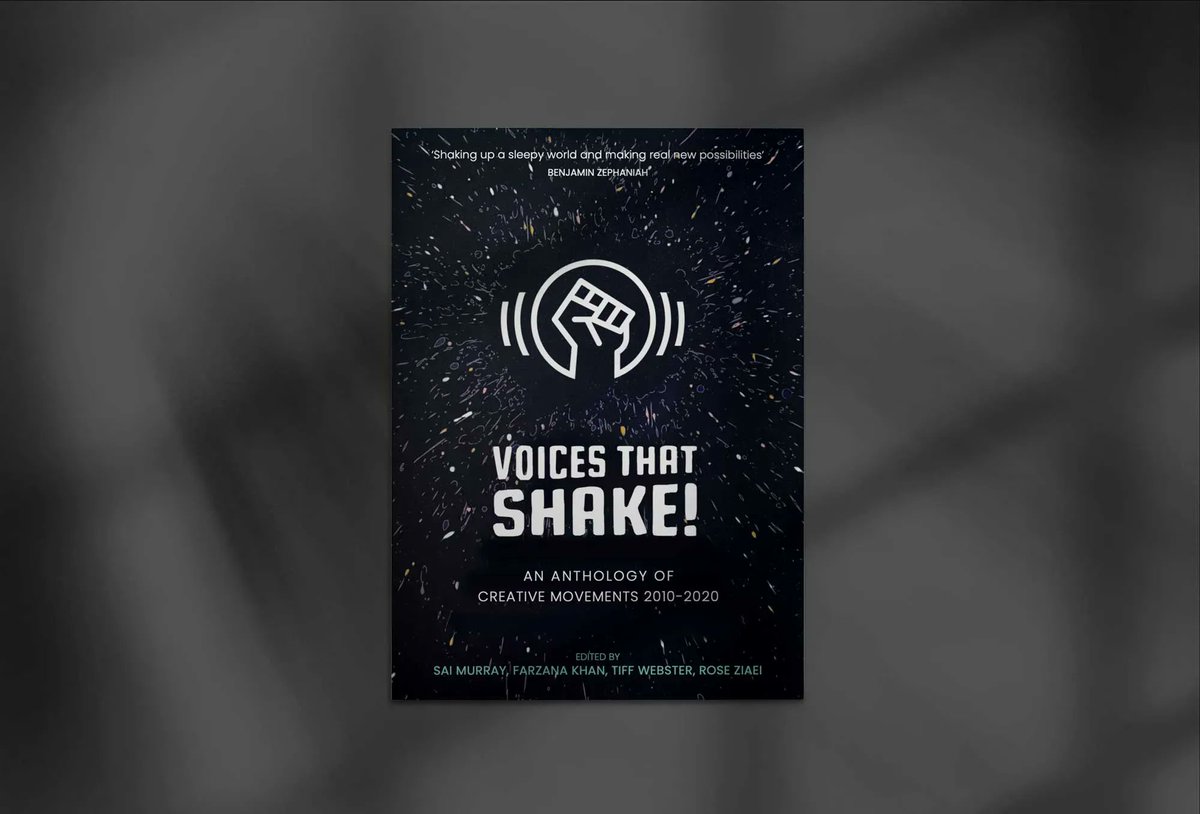 voicesthatSHAKE's tweet photo. "Above all else, this collection offers its readers powerful lessons in moving together; in building solidarity in their collective movement." 🔥✨👊🏾
- @NSUNnews Communications Assistant @KaiishaK. Read the rest of Kaiisha's review of the #ShakeTrilogy https://t.co/PKEwVFpAay https://t.co/lQRoKxNetg