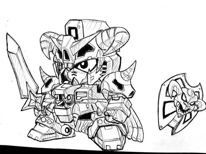 #何だっていい過去絵を掲載するチャンスだ
今年は武者以外のも増やしていきます! 
