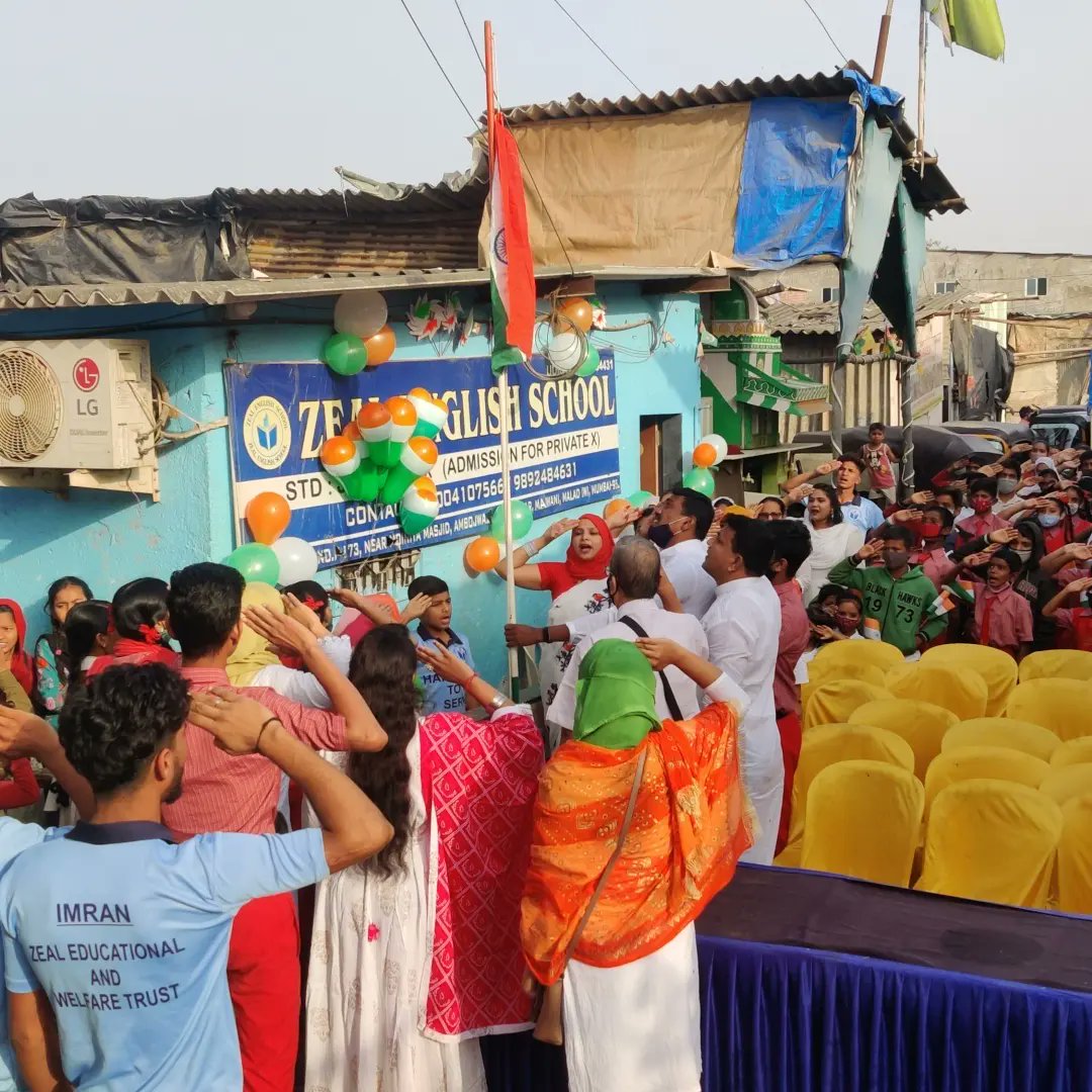 school_zeal's tweet photo. Be proud of your culture, tradition and identity. Be proud to be Indian.

Zeal English School celebrated Republic Day in the presence of our special guest Haider Aslam Shaikh ( Son of our beloved Hon. Cabinet Minister of Maharashtra Mr Aslam Shaikh along with Vinod Sir

#teamzeal https://t.co/lJpwh9t6I3