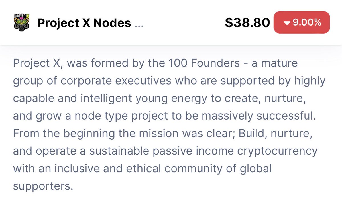 wen_mcdonalds's tweet photo. Why am I so bullish about $PXT @ProjectXNodes ? 🤔

Some updates:

✅ RPC-endpoints live
✅ Debank listing
✅ CMC winner
✅ Dev Kyc’ed and doxxing at 100M MC
✅ Very supportive community
✅ Good devs
✅ A lot of things upcoming in the next weeks.

🚨I’m giving away 1 $PXT node🚨 https://t.co/pBHSXWSsPX