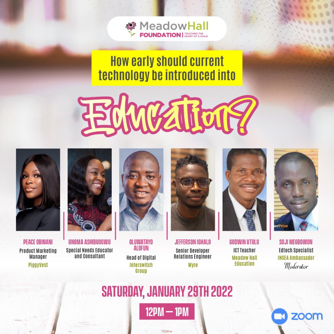 Register for our webinar with this link 

meadowhallfoundation.org/how-early-shou…