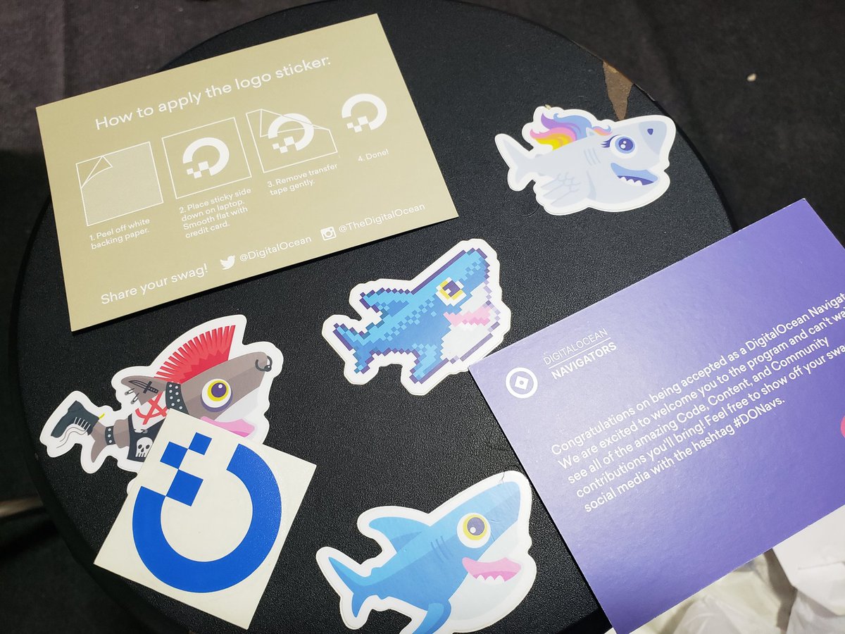 nkansahrexford's tweet photo. Just got my chest, as one of the #DONavs
Thank you @digitalocean for the Navigators Treasure Chest. https://t.co/u4mpWi5zIX