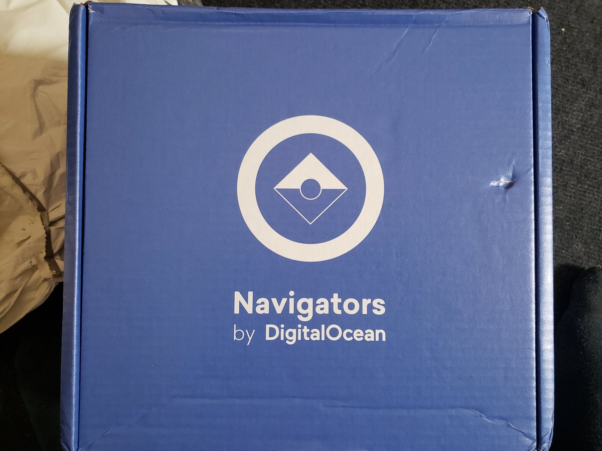nkansahrexford's tweet photo. Just got my chest, as one of the #DONavs
Thank you @digitalocean for the Navigators Treasure Chest. https://t.co/u4mpWi5zIX