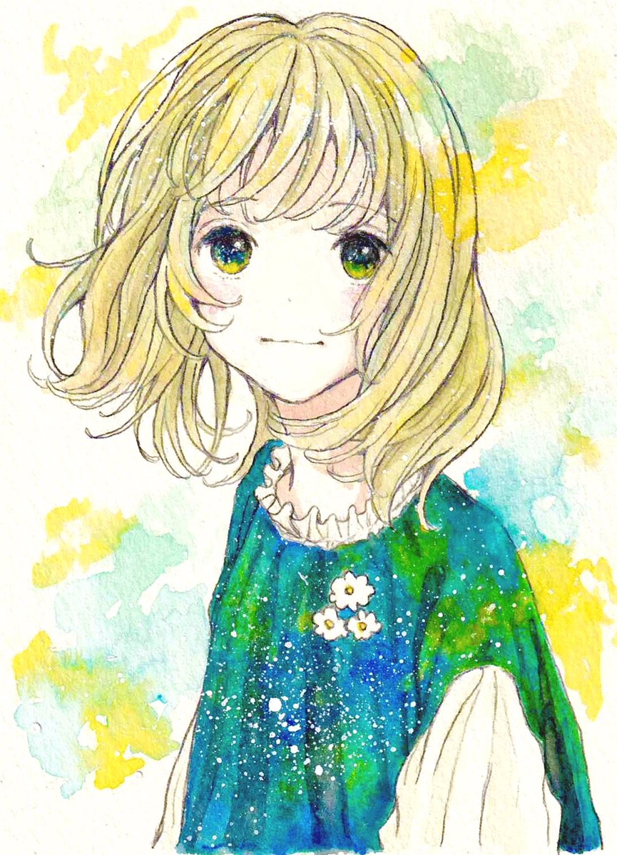 「あなたの見た世界を覗かせて 」|うさこのイラスト