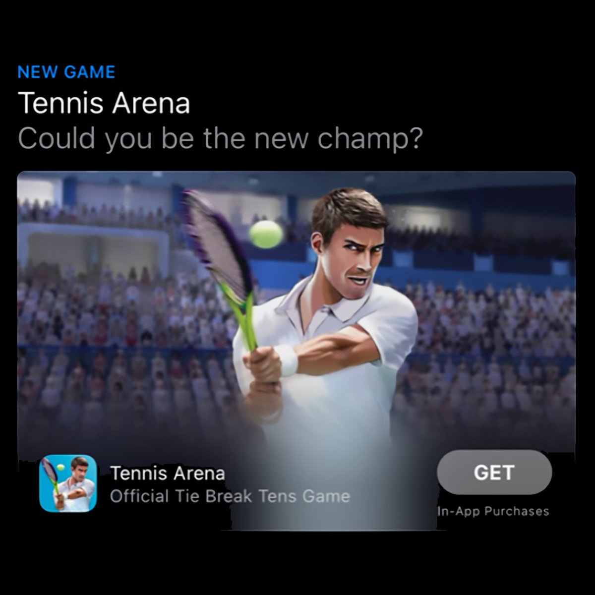 Tennis Arena: An Official Tie Break Tens Game - Tie Break Tens