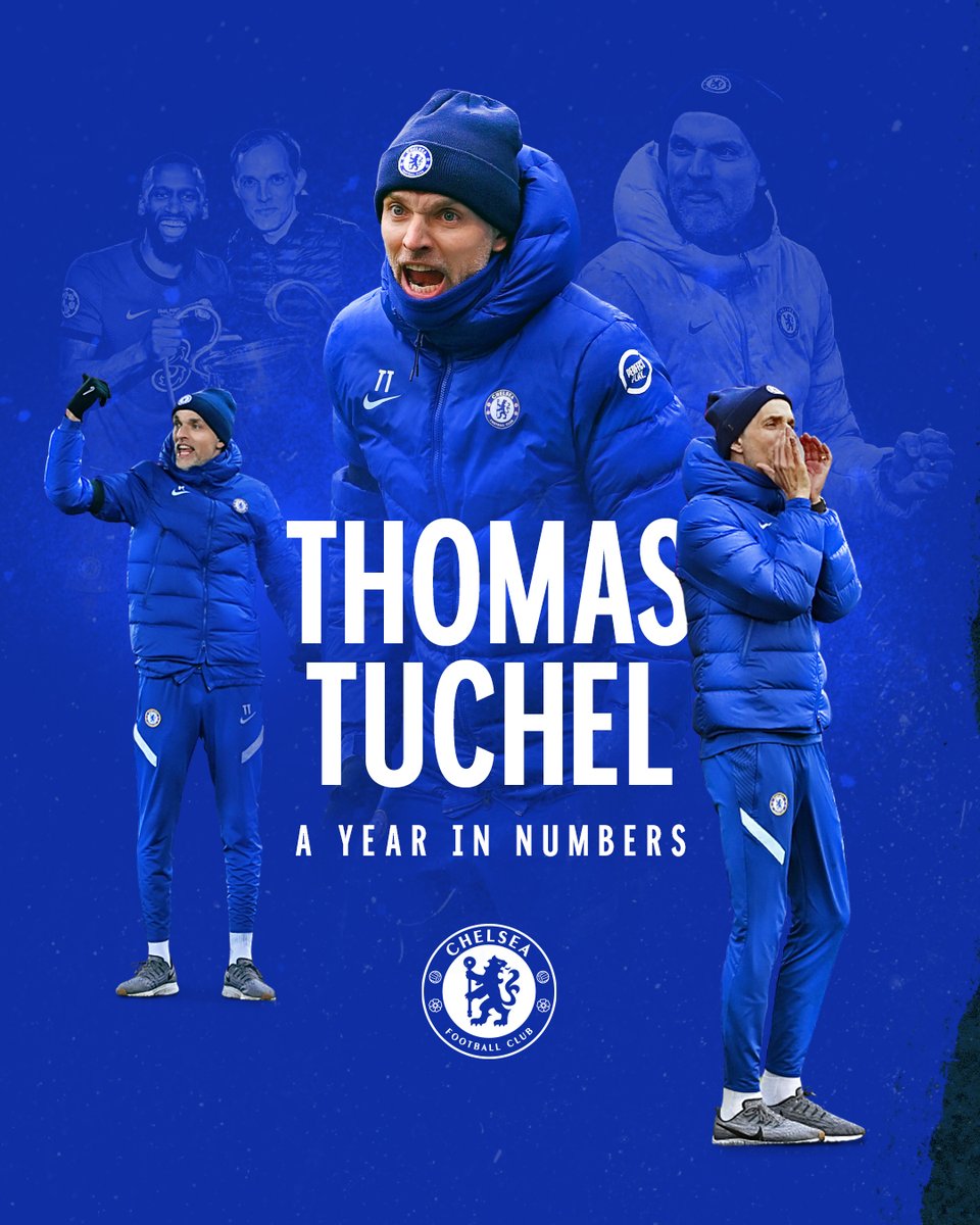 A year in charge for the boss, in numbers. 🔵