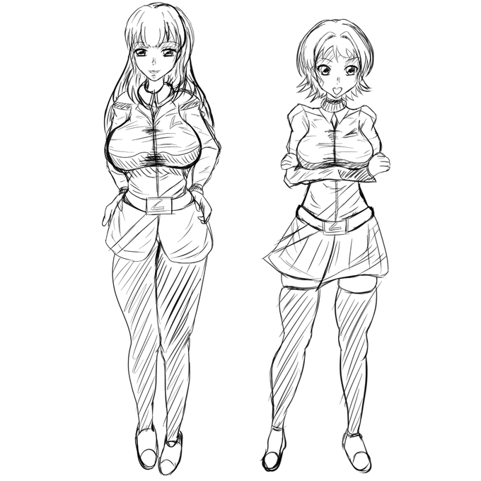 若干オリジナルというか発想元に近すぎる気もするけどだいたいこんな感じの二人を洗脳改造したい 