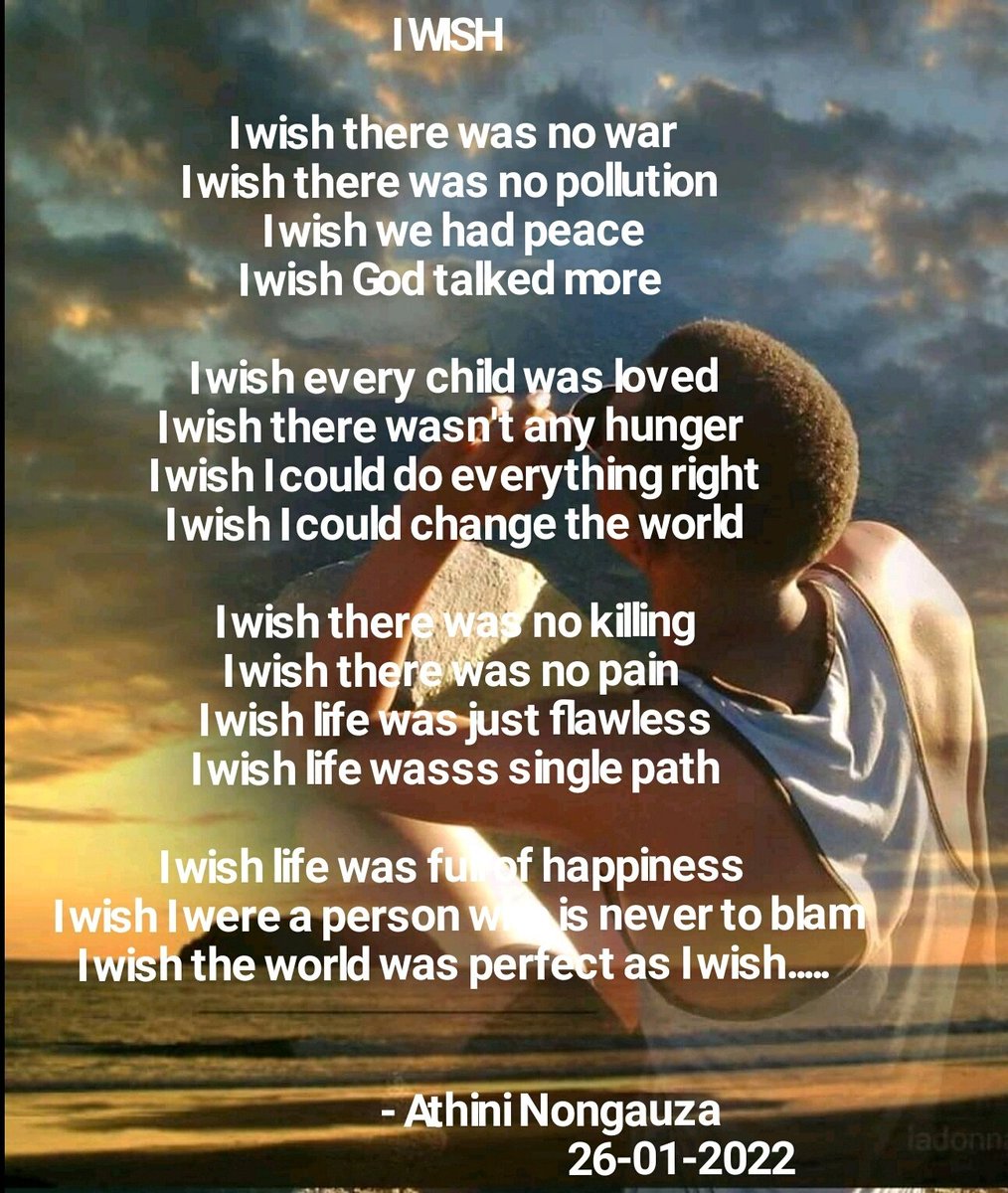 #IwishPOEM