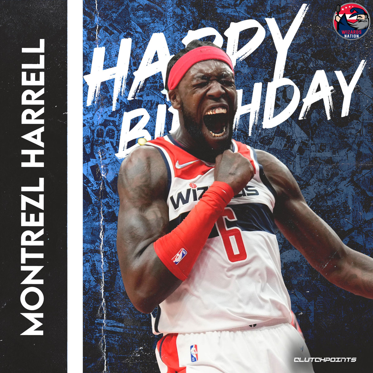 Join Wizards nation as we greet the 2020 Sixth Man of the Year Awardee, Montrezl Harrell a happy 28th birthday! 