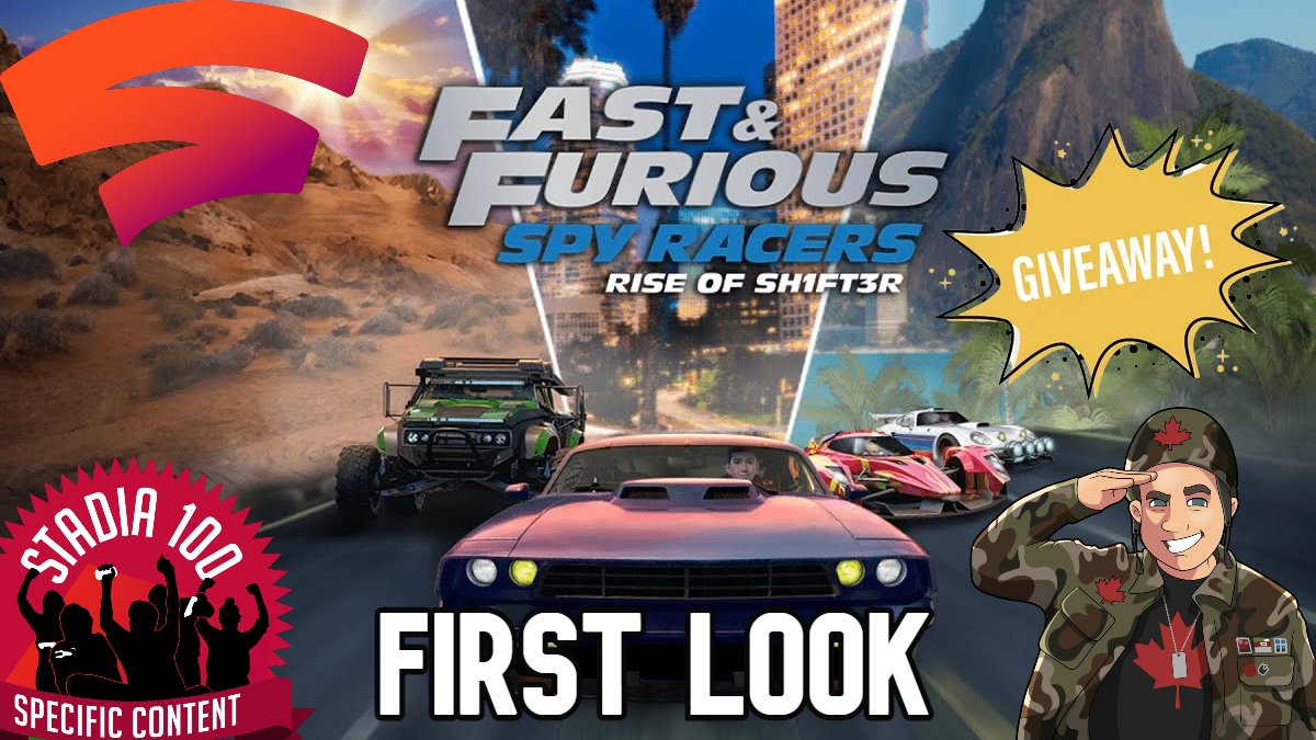 Join me today at 12:30pm ET / 9:30am PT / 5:30pm GMT for a first look at Fast & Furious Spy Racers Rise of SH1FT3R on #Stadia! I'm #givingaway a Stadia game in the chat! #Stadia100 #GamingScarrmy #FastFuriousSpyRacers #RiseOfSH1FT3R #BellLetsTalk

📺youtu.be/ekMurcb9bLE