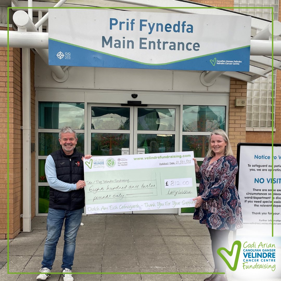 Velindre Fundraising (@velindre) on Twitter photo Thank You to Larry Wilkie who has recently raised ยฃ812 for @VelindreCC through the sales of his 2022 calendars that feature scenes of Caldicot & Black Rock, Undy & Magor as well as Chepstow.
We were lucky enough to meet Larry to personally thank him for his outstanding support๐ Thank You to Larry Wilkie who has recently raised ยฃ812 for @VelindreCC through the sales of his 2022 calendars that feature scenes of Caldicot & Black Rock, Undy & Magor as well as Chepstow.
We were lucky enough to meet Larry to personally thank him for his outstanding support๐