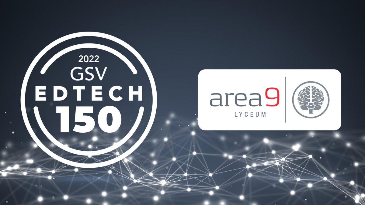 Area9Lyceum's tweet image. Area9 Lyceum is on the 2022 GSV #EdTech150 list! GSV evaluated more than 3,000 VC and PE-backed #EdTech companies and selected us. Looking forward to attend the @asugsvsummit with others on the list.