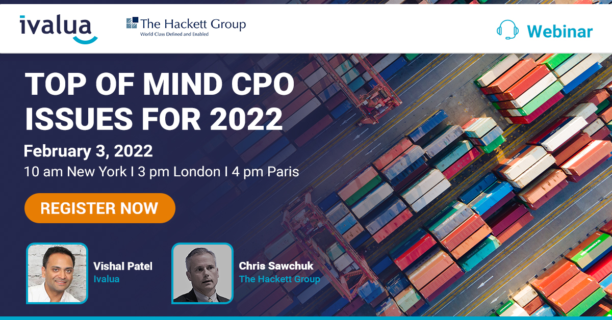 ivalua's tweet photo. After a rollercoaster 2021, how can you pivot and plan for a successful procurement strategy in 2022? 

Join us on February 3rd at 10:00 AM ET for an interactive session, register today:  https://t.co/jTHLSo76Lk https://t.co/UFpnDJb0C2