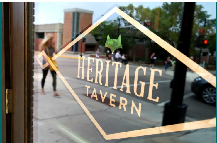 Livewithlindsey's tweet photo. Next up is Heritage Tavern!
Not only do they have some bad ass, hand lettered gold leaf lettering, they have one heck of a menu for Restaurant Week!   #madisonwi #restaurantweek https://t.co/RJ14RpNNKU