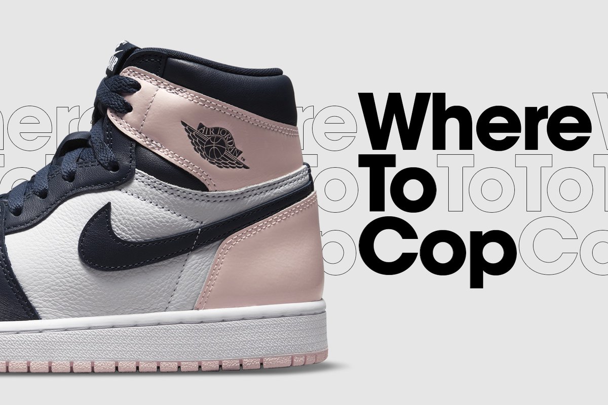 sneakerjagers's tweet photo. BLOG// Where to cop: Air Jordan 1 High OG 'Atmosphere' ➡️https://t.co/xq8aYOaCht https://t.co/jjhQHmUj25