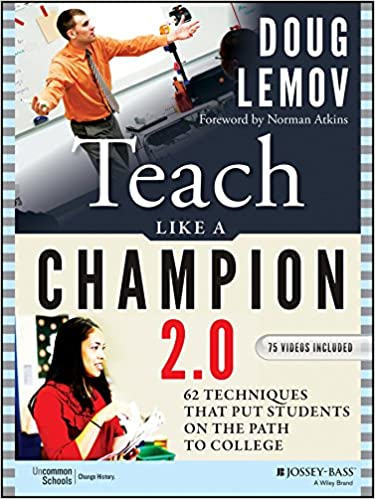 One of my favorite professional books = Teach Like a Champion 2.0!  It supports teachers to continually improve their craft by providing  easy to implement techniques that keep students engaged, and focused on learning! #JeffcoChat #JeffcoBetterTogether