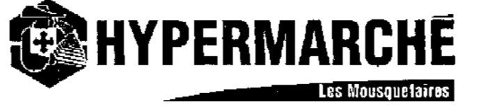 J’ajoute à ton thread le logo de PROCOMARCHÉ Les Mousquetaires, celui de VÊTIMARCHÉ Les Mousquetaires, ÉCOMARCHÉ Les Mousquetaires et enfin un dernier pas commun HYPERMARCHÉ Les Mousquetaires en NB !