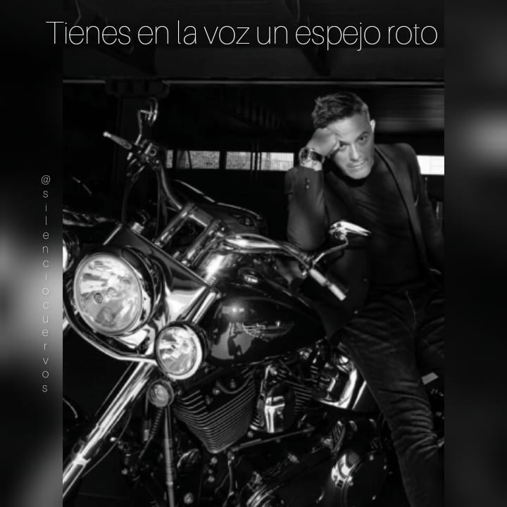 Y en la mirada caracolas 🎼 No sé qué me pasas, no me digas nada....🎼 <a href="/AlejandroSanz/">Alejandro Sanz</a> cantamos? <a href="/SilencioCuervos/">silenciodeloscuervos</a> ✨ #Miércoles #SANZ #DiscoNuevo