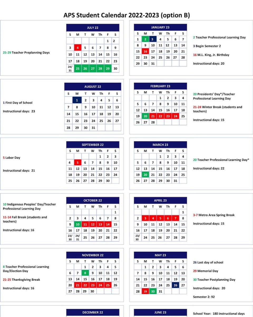 redefinED atlanta (@redefinedatl) on Twitter photo APS fams! Did you see the proposed school calendar for the 2022-23 school year? Hopefully, you participated in the survey and are happy with the results. <a href="/BOEAPS/">Atlanta Board of Education</a> is asking for additional feedback via Let's Talk or at the Feb. board meeting.
More at ow.ly/E0IQ50HC4Px. APS fams! Did you see the proposed school calendar for the 2022-23 school year? Hopefully, you participated in the survey and are happy with the results. <a href="/BOEAPS/">Atlanta Board of Education</a> is asking for additional feedback via Let's Talk or at the Feb. board meeting.
More at ow.ly/E0IQ50HC4Px.