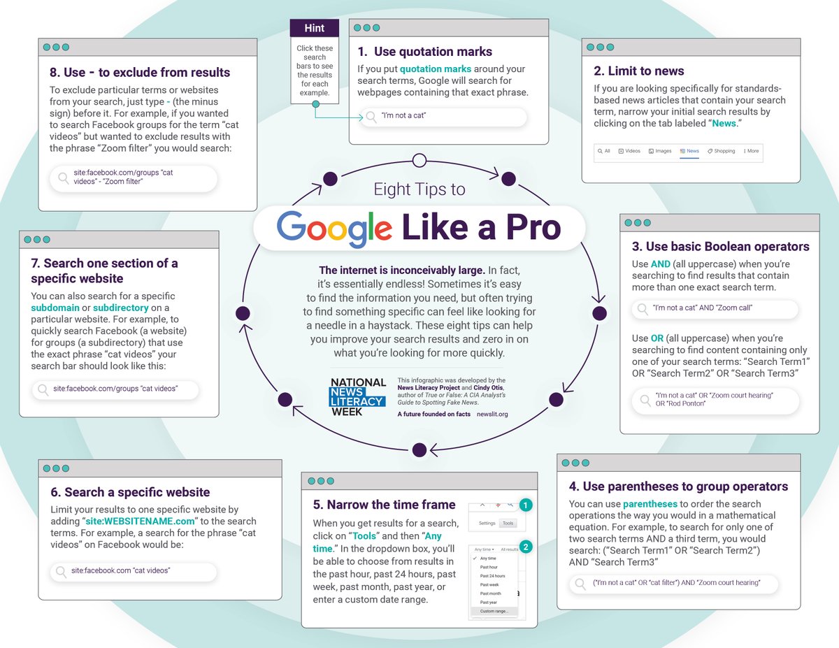 The News Literacy Project tweet media