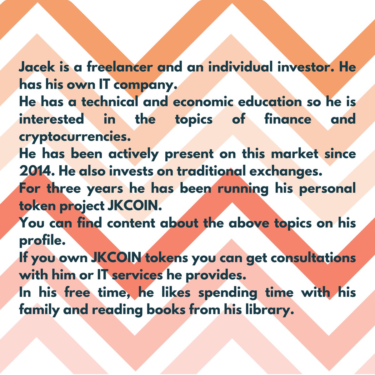 Sapiency_io's tweet photo. #Sapiency is a place for creators, entrepreneurs from many industries. Meet Jacek and read about the possibilities of using his personal token! 🤩
Get JKCOIN: https://t.co/sPen3ynPVf
#SapiencyCreatorReveal #TokenizeYourself https://t.co/fng9tQuDmt