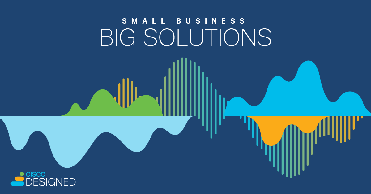 A NEW podcast from Cisco Designed, “Small Business, Big Solutions” explores IT tailored to small businesses across all industries. Now streaming on your favorite podcast app. cs.co/6010KH4On