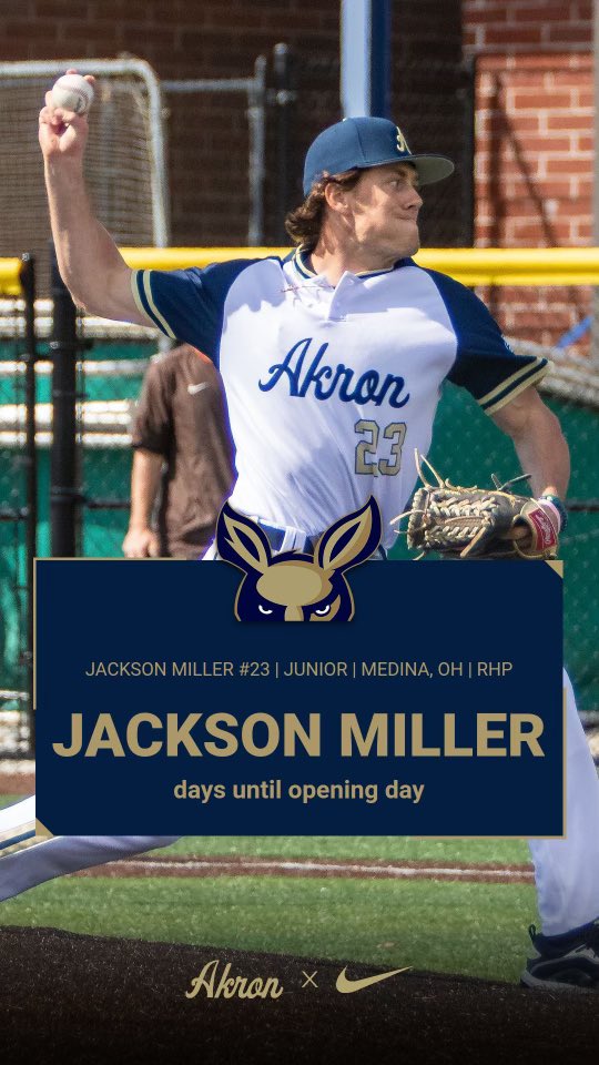 ZipsBB's tweet photo. Good morning Zips! Officially 2️⃣3️⃣ days away from opening day ⏰ @jmill2423 #FindAWay https://t.co/GZuWpRNqGY