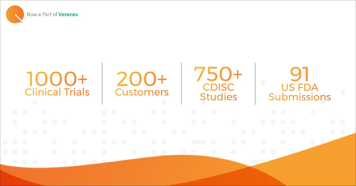 Quartesian's tweet image. 1000+ clinical trials, 200+ customers, 750+ CDISC studies, 91 US FDA submissions bit.ly/3KNkzv0