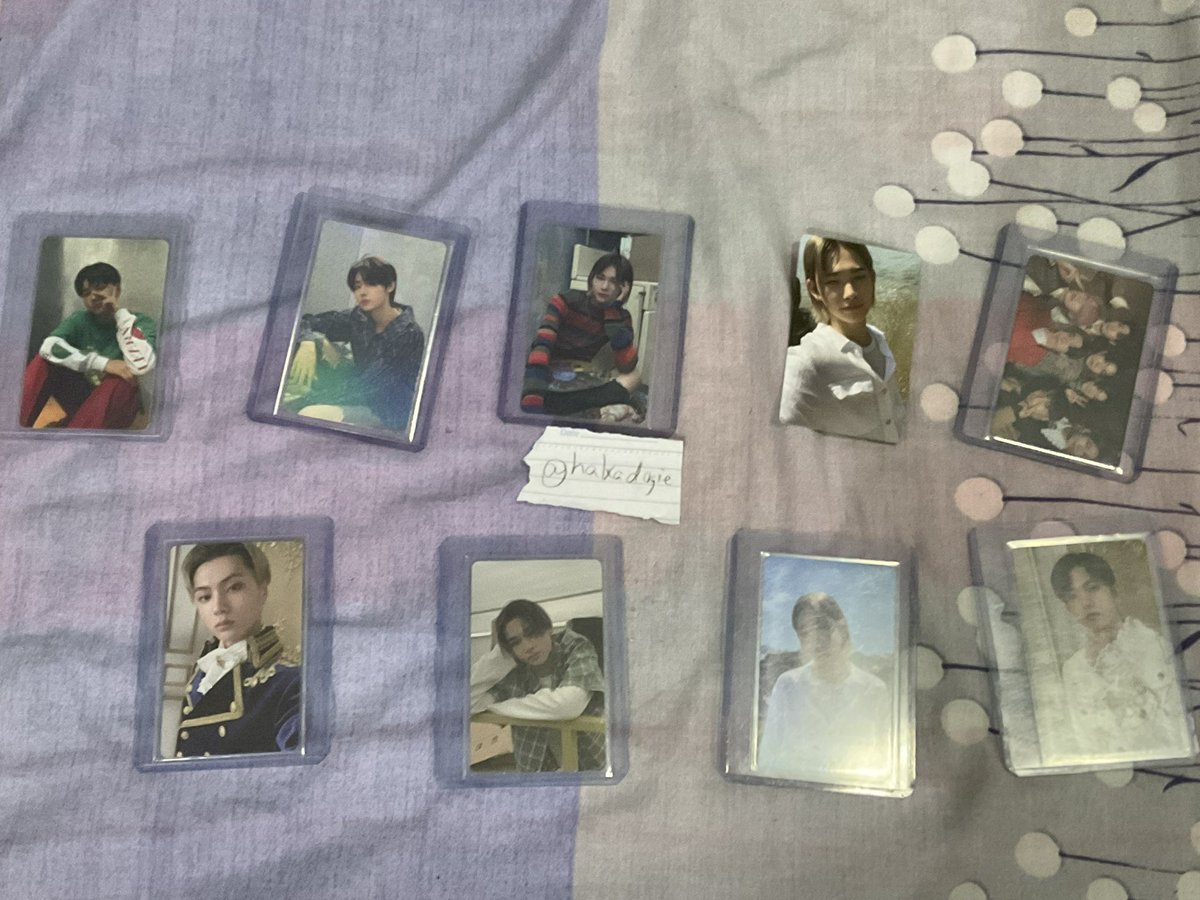 hakadogie's tweet photo. wts wtt lfb 
want: any jungwon/sunoo pc
D:D excpt Ni-ki - 250
Ni-ki - 200 (low demand)
Up - 180
group pc - 150 
all onhand n mint

d:d dimension dilemma holo heeseung jay sunghoon group jake ni-ki down b:c up border carnival ody odysseus syclla charybdis char chary charyb enhypen https://t.co/hwgm5hEyiI