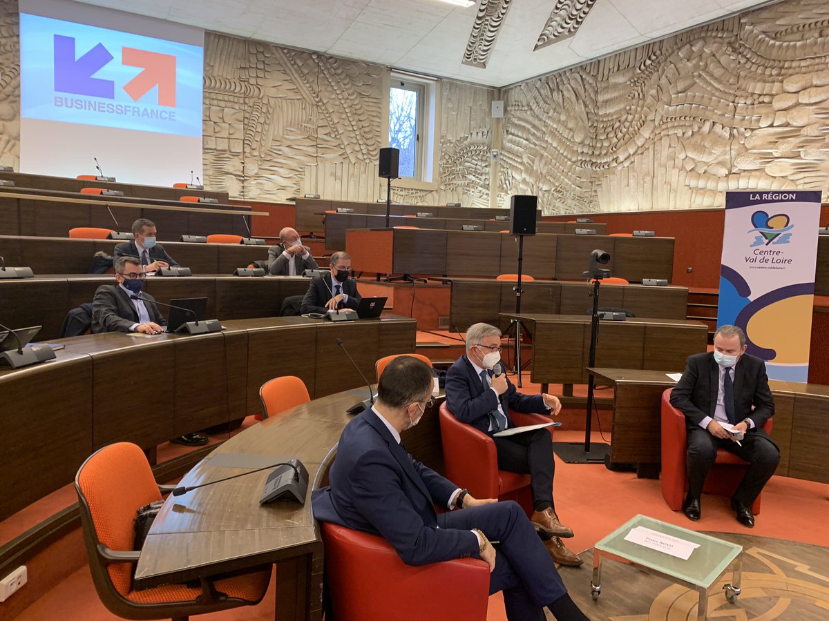 Je suis aujourd’hui à Orléans pour le #RelanceExportTour avec le partenariat de la Région Centre Val de Loire et nos partenaires de la #TeamFranceExport. Ensemble pour le développement export des entreprises !
