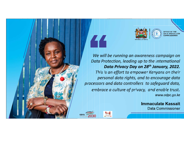 ODPC_KE's tweet photo. OFFICE OF THE DATA PROTECTION COMMISSIONER
https://t.co/nZ3UNhIgzV
@citizentvkenya @SafaricomPLC @Safaricom_Care @AIRTEL_KE @TelkomKenya @AmnestyKenya 
#dataprotectionKE
#DataProtectionDayKE 
#Mudavadi https://t.co/MAezJ9sK7P