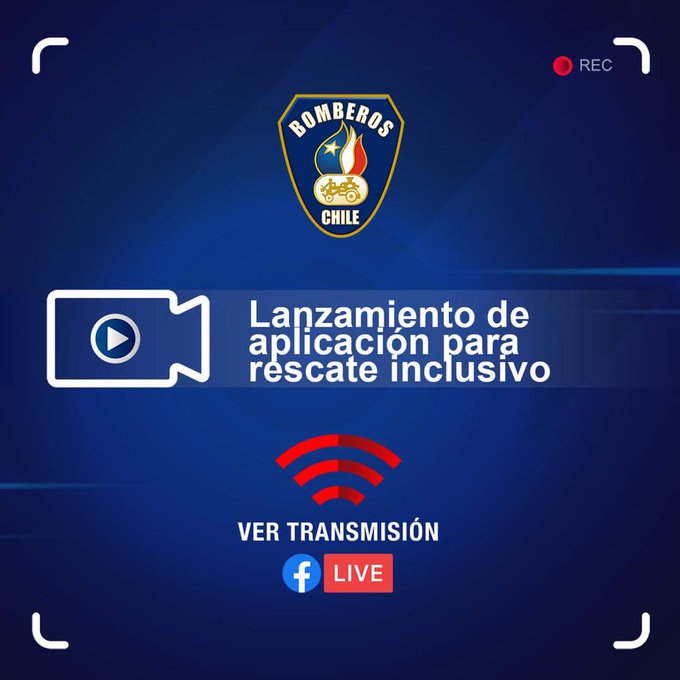 👩‍🚒👨‍🚒 Presentación de las aplicaciones móviles Primeros Respondedores y 132 Comunidad Sorda, desarrolladas junto a Bomberos de Chile para el rescate inclusivo de las personas con discapacidad ante emergencias.
📡 Sigue el streaming por fb.watch/aN3IX3L5XY/
#UnChileMásInclusivo