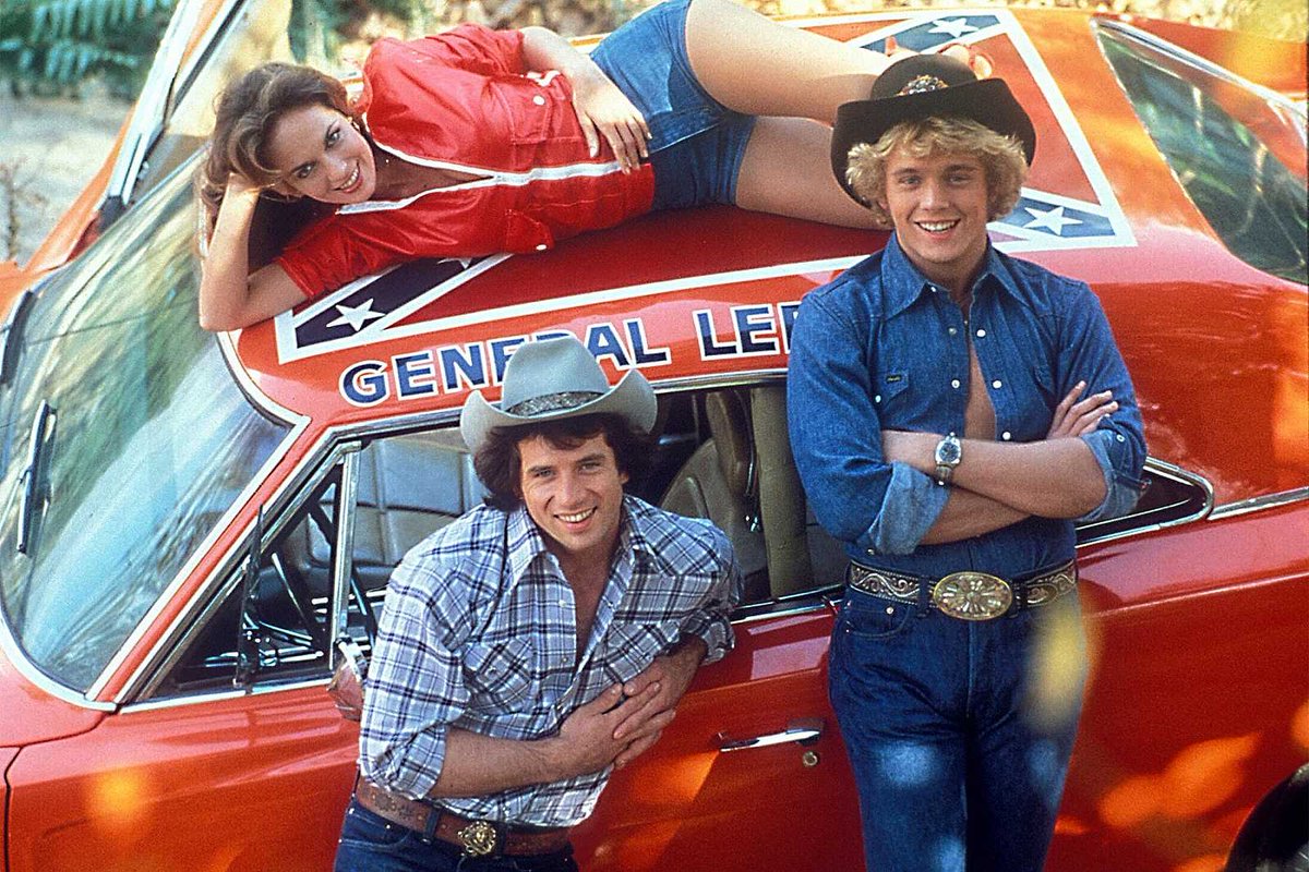 landofthe80s's tweet image. The Dukes of Hazzard debuted on CBS today in 1979. The show aired a total of 147 episodes over seven seasons and aired its final episode in 1985. #80s #80stv