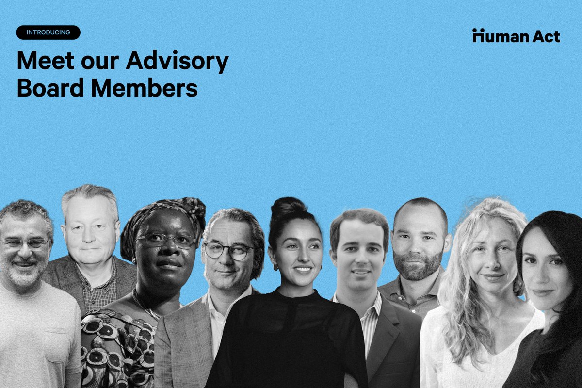 We are very proud to finally introduce our Advisory Board!

They will support us and <a href="/Mills4Humanity/">Millionaires for Humanity</a> with insight, relation-building, and strategic advice in order to create a systemic change towards a worldwide #wealthtax.

Get to know them better at humanact.org/advisory-board.