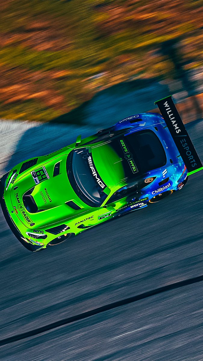 It's #WallpaperWednesday! 📲

⚪️ MAHLE Racing Team
🔵 Mercedes-AMG Team Williams Esports
⚫️ Williams Esports Fanatec
🟢 Williams Esports RAZER

#WilliamsEsports #iRDaytona24 <a href="/iRacing/">iRacing</a>