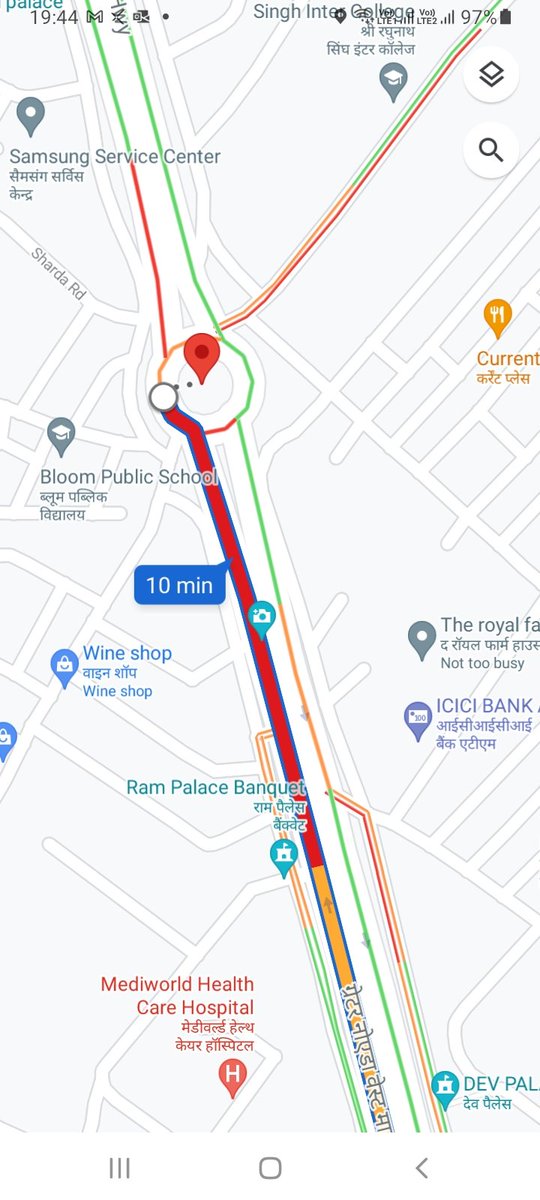 ravi_goyal's tweet photo. @Gzbtrafficpol जाम लगवाना निरंतर जारी है https://t.co/SbfoCVCqUe