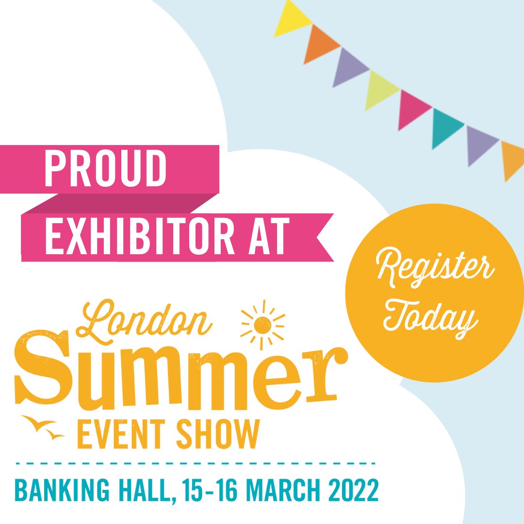 chillywhiteltd's tweet image. We are super excited to be exhibiting at The London Summer Event Show 15th - 16th March 2022 at the Banking Hall, London. Register today  linktr.ee/LondonSummerEv… #LSES22 #Eventprofsuk