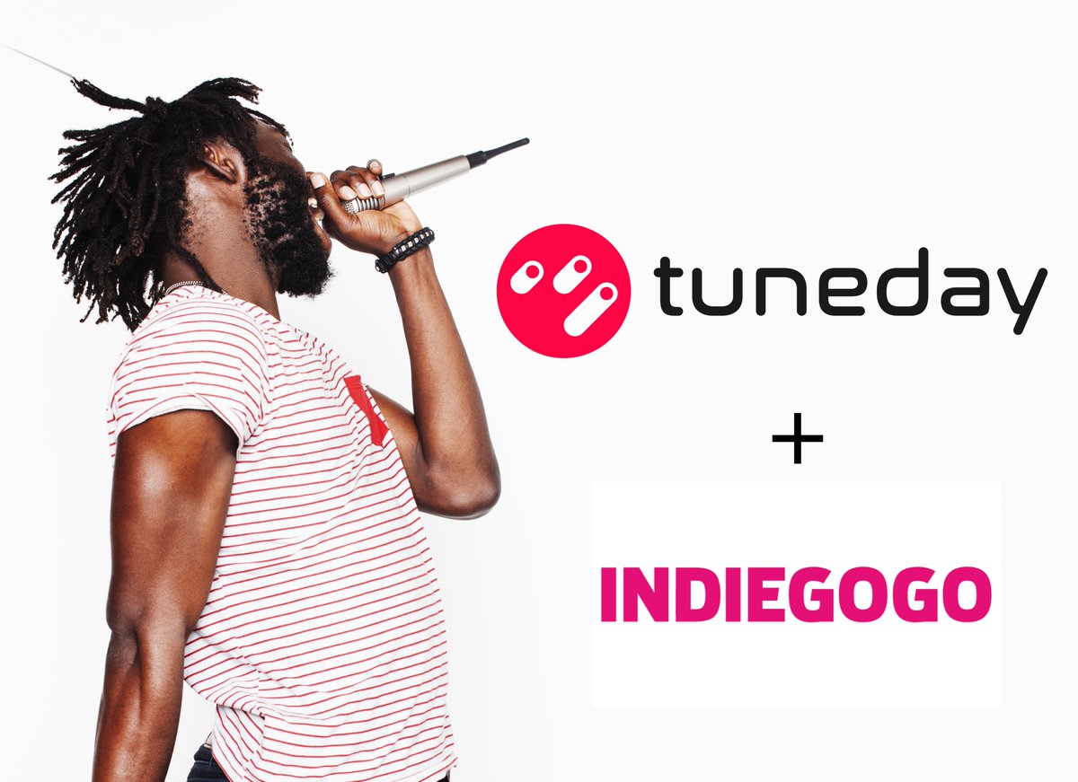 TunedayUK's tweet photo. Tuneday turns to popular crowdfunding to support its development and global marketing efforts! Click the link in bio to support our funding goals!  #tuneday #artists #musicprofessionals #musiclovers #musicians #crowdfunding #indiegogo #discover #mentorship #community #musicapp https://t.co/8XPDCZ4y7o
