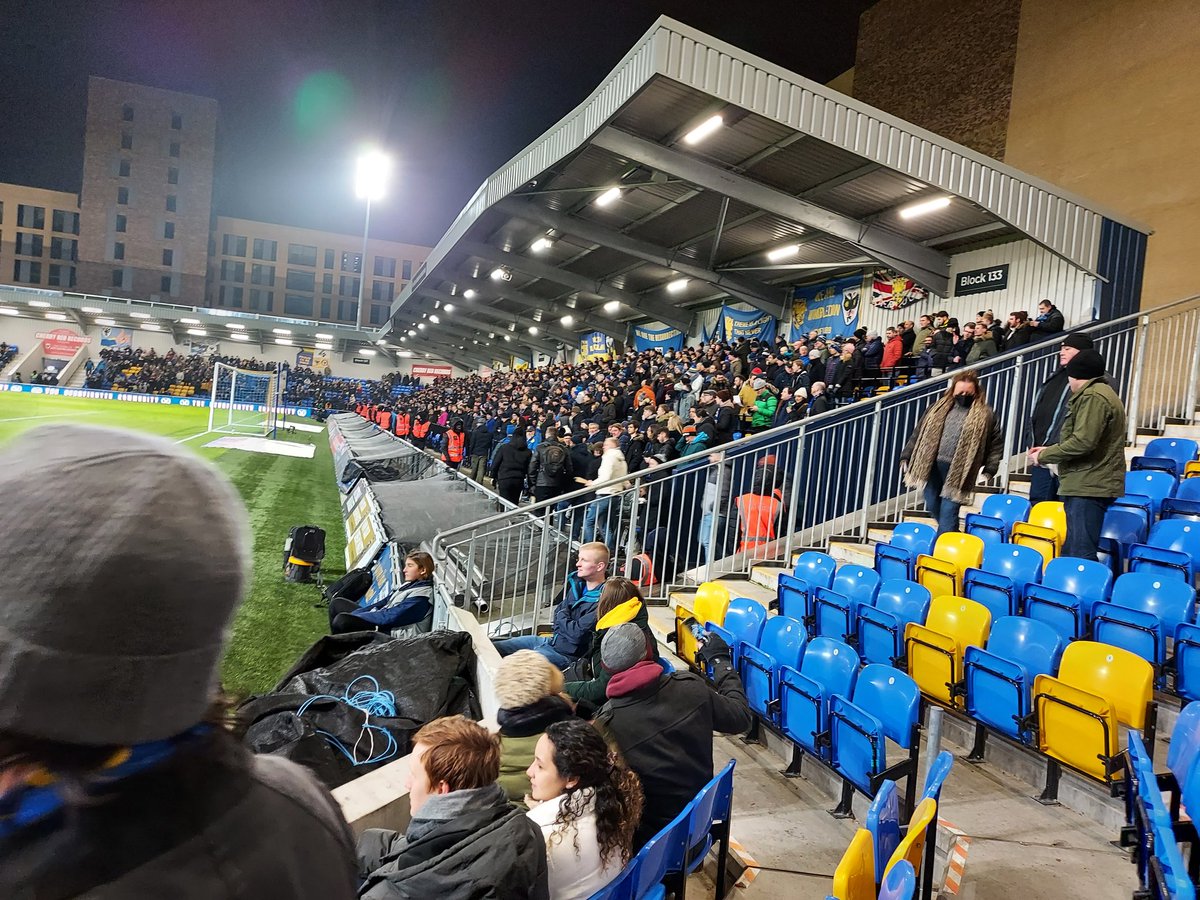 Pavedwithgoals's tweet photo. Used to go to Plough Lane a lot for the speedway a lot back in the day. Went back there last night to see @AFCWimbledon https://t.co/Ry7vKrr10G
