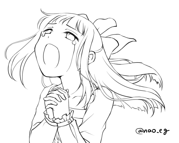 なびく髪は大変💦 #さくらのラヂオ 