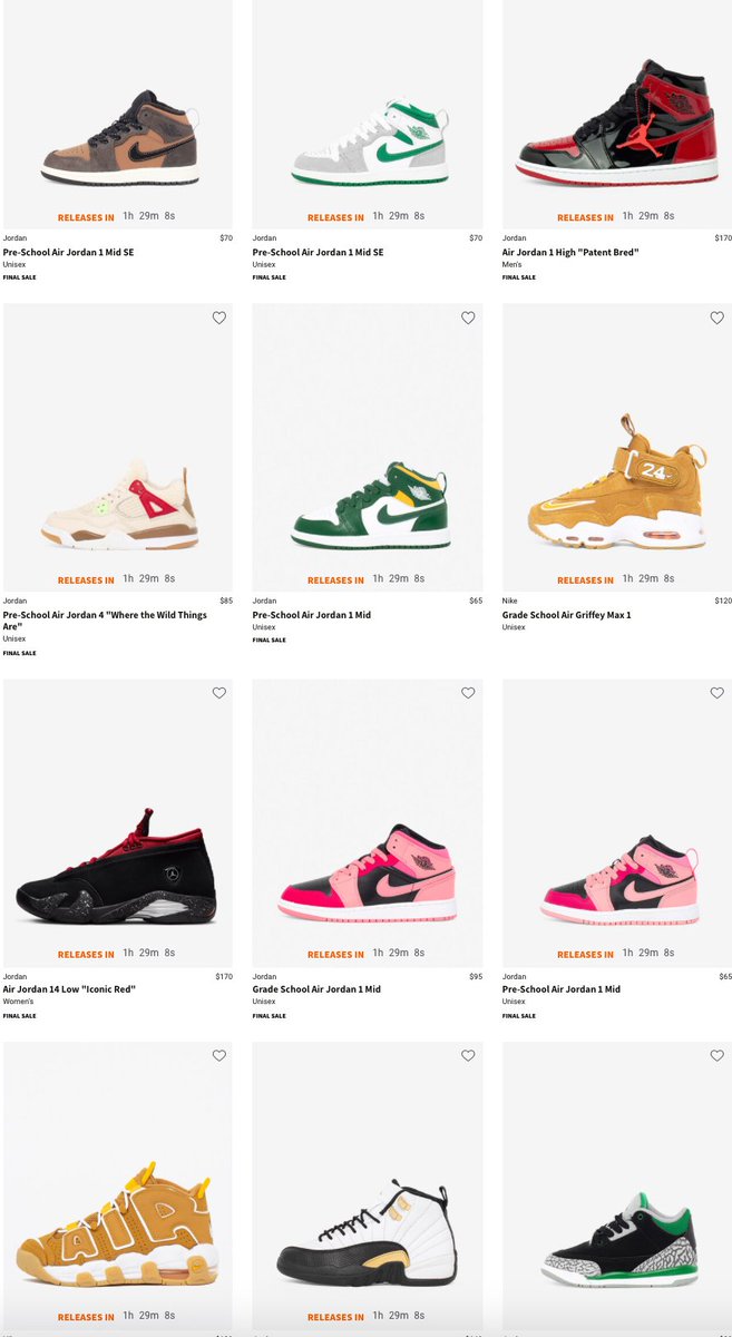 SOLELINKS's tweet image. Ad: QUEUE UP
Air Jordan 1 Retro High OG 'Patent Bred'
=&amp;gt; bit.ly/3mAf9Jl

Women's Air Jordan 14 Retro Low 'Iconic Red'
=&amp;gt; bit.ly/2VIL6VK

other kids styles =&amp;gt; bit.ly/2MiLd5A