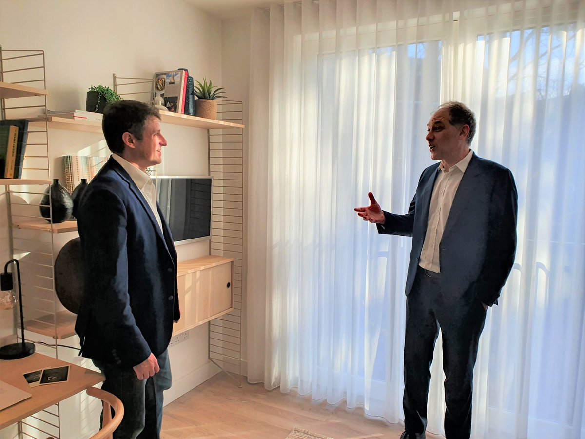 Last week I showed <a href="/Ben_Everitt/">Ben Everitt</a> a <a href="/Pocket_Living/">Pocket Living</a> home as an example of our quality design and successful use of modern methods of construction for first time home owners on a small infill site in central London.