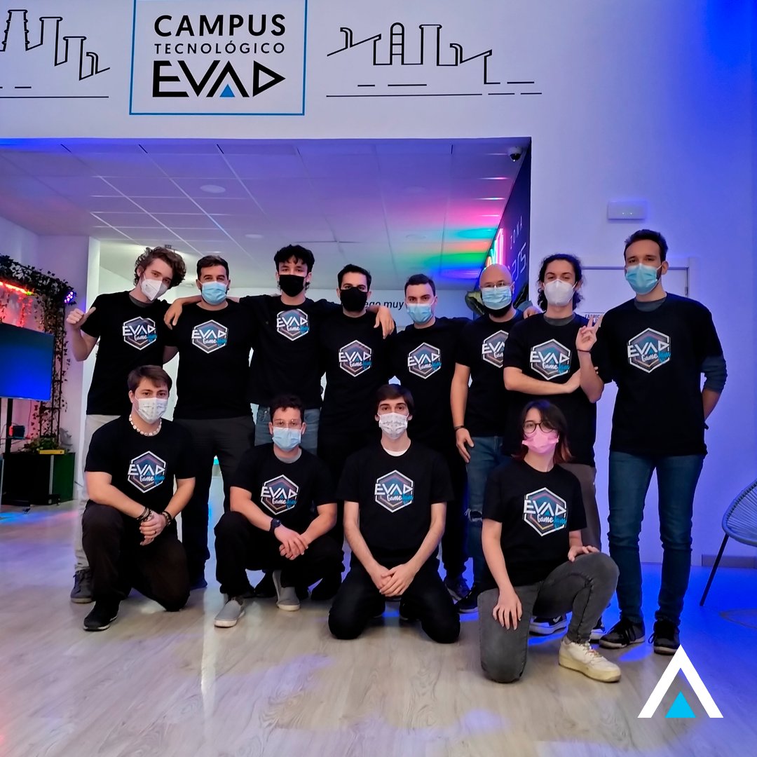 EvadFormacion's tweet photo. Nuestros chicos y chicas ya están ready para la @globalgamejam 💪
Desde aquí queremos agradecer a nuestro patrocinador @RedvelGames por colaborar un año más en la #EvadGameJam 🔝 😍
#EvadGameJam #EvadGameJamVII #GGjam #GlobalGameJam #GGJ2022 #JAM #GGJ #EVAD #EVADFormación https://t.co/tOJcnGSnMp
