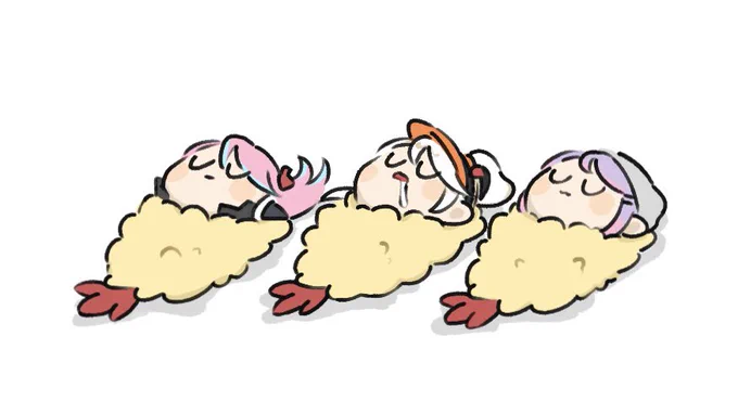 嘘ハム天
#引き小森画 