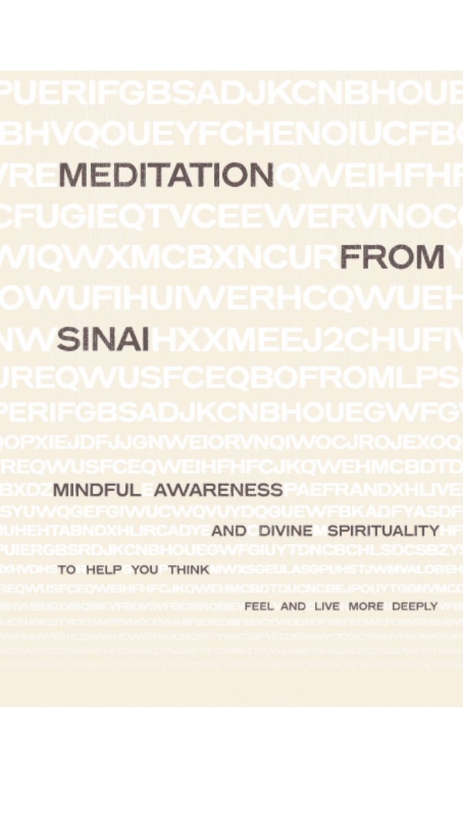 NottingHillRabb's tweet photo. Good quote: "Time flies..the good news is, you're the pilot"
Between us though, aren't we often living on autopilot, moving along but with something missing.. our minds?!
That's why I'm excited for the upcoming course. Join me for Meditation from Sinai! https://t.co/Jc2cocqEPK https://t.co/7cSFLMzYFD
